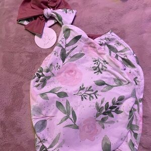 Buymamacoco.com Cocoon, long sleeve onesie and matching hat Bundle